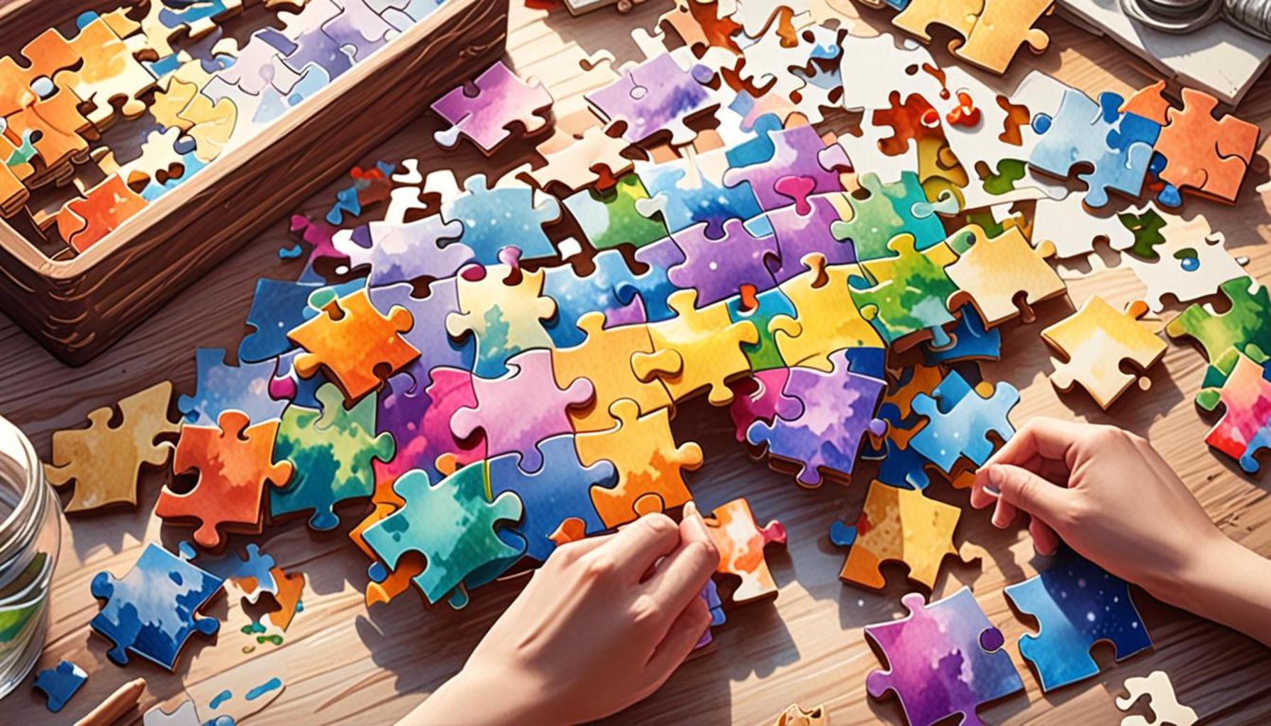Puzzles for Memory Enhancement: Analyzing the Effectiveness of Different Types