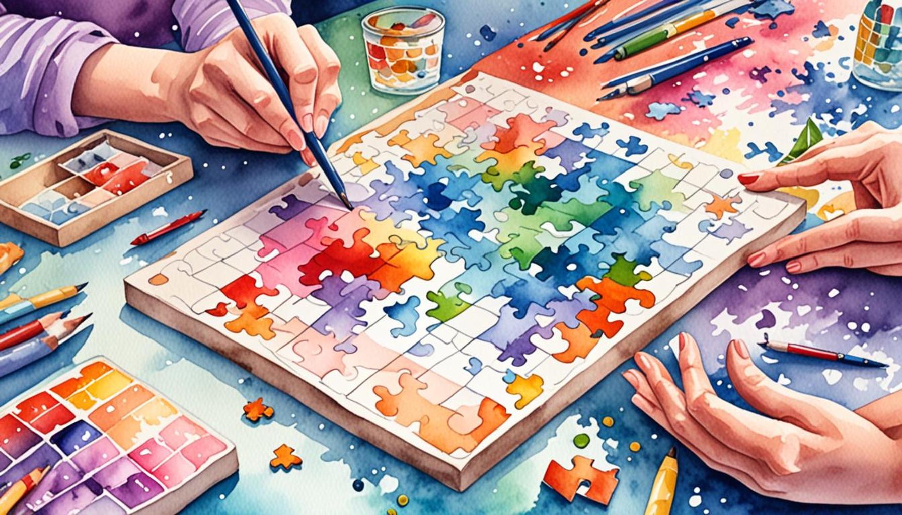 How Word Puzzles Stimulate Creativity and Calm Anxiety