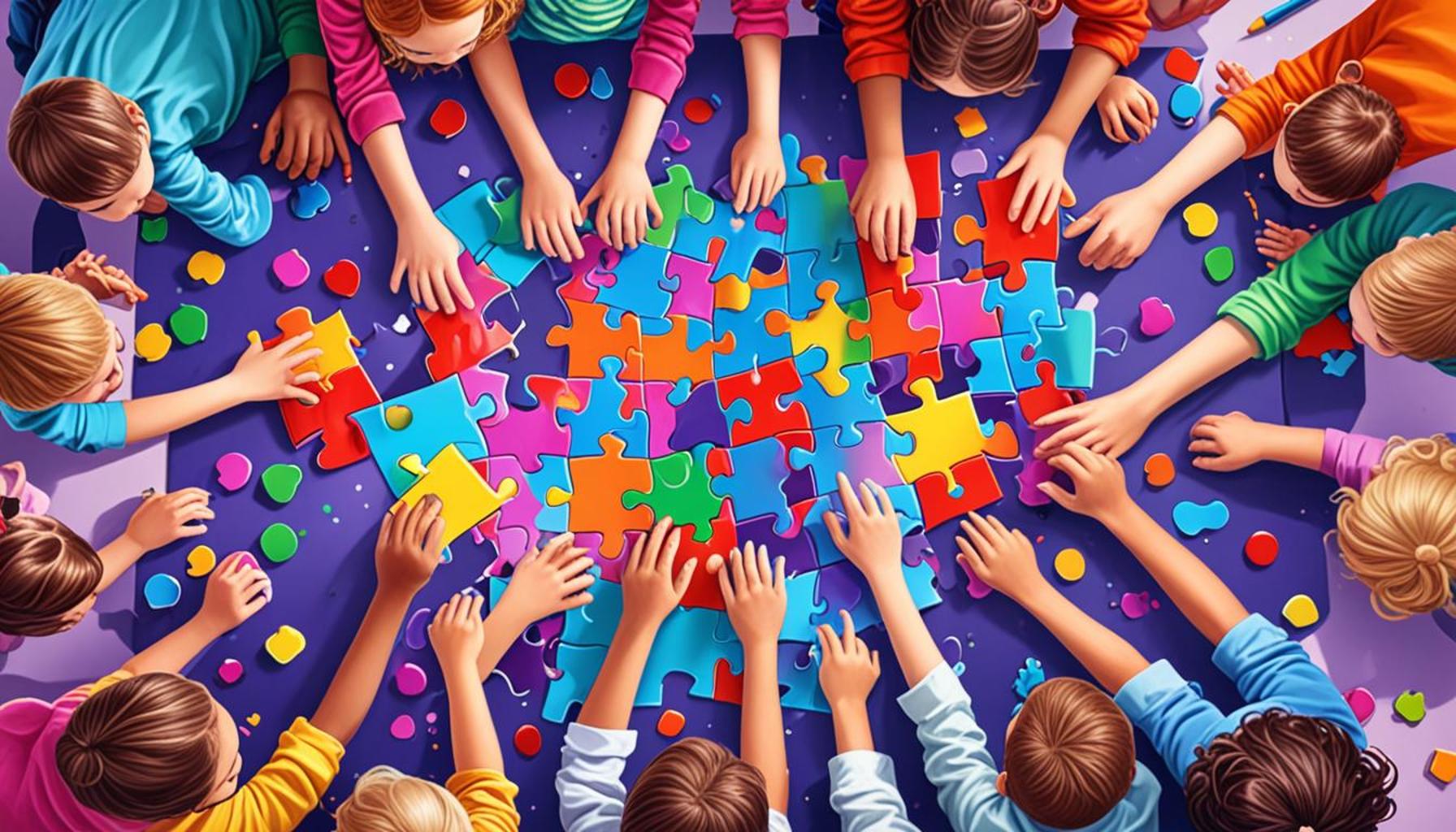 The Effect of Group Puzzle Games on the Development of Collaboration and Communication in Children