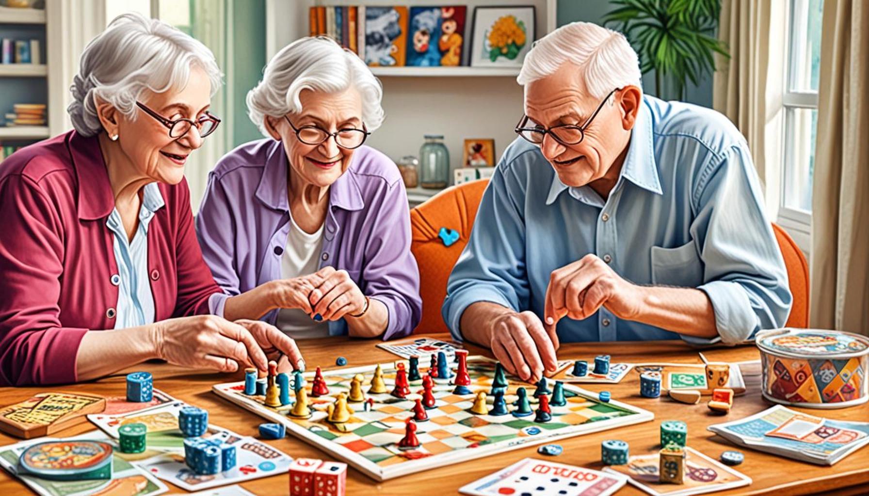 The Impact of Board Games on Cognitive Development in Older Adults