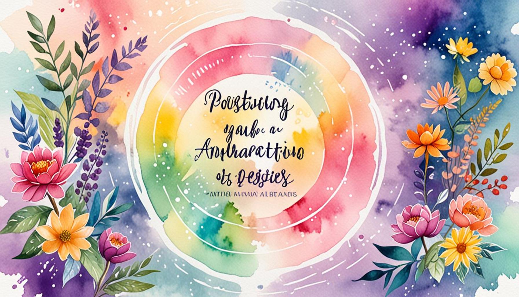 Positive Affirmations and the Law of Attraction: Manifesting Your Desires Through Positive Thinking
